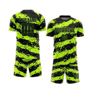 Uniforme de Fútbol Sublimado Personalizado - Pantalones Cortos Impresos Transpirables Ligeros 100% Poliéster para Exportación, Suministro al por Mayor para Compradores Mayoristas - Product Image 3