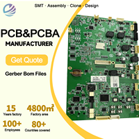 Conception de circuits imprimés double face personnalisée Gerber, carte prototype personnalisée, service d'assemblage de circuits imprimés clés en main, circuit imprimé