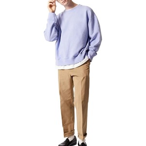 Sudadera de algodón pesado Sudadera para hombre Sudadera informal con estampado de logotipo personalizado para hombre - Product Image 6