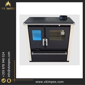 Chimeneas de leña de acero con eficiencia calorífica nominal de 7,7 kW de diseño elegante y alta eficiencia calorífica superventas de Bulgaria - Product Image 2