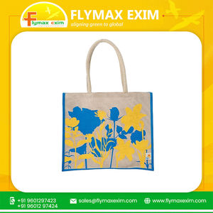 Petit sac fourre-tout en jute fait main de haute qualité avec logo personnalisé et poignée en corde Cadeau écologique au meilleur prix à vendre - Product Image 4