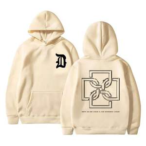 Sweat à capuche pour homme 100% coton avec impression en relief, qualité supérieure, tendance, vente en gros, sweats à capuche de haute qualité pour homme, nouveauté - Product Image 5