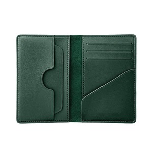 Venta al por mayor de lujo plegable de fácil almacenamiento suave de alta calidad de cuero hecho a mano Mini tarjetero cartera de negocios hombres y mujeres carteras - Product Image 1