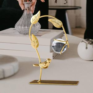 Nordique luxueux feuille Sculpture Table décor mariage pièce maîtresse et décoration de Table décor à la maison Style de luxe arrivée de fête - Product Image 5