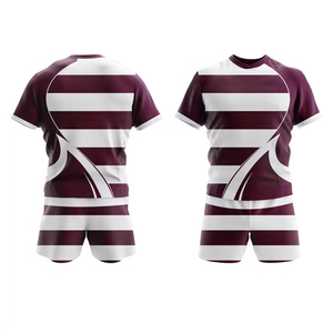 Top Trending Sublimación personalizada Rugby Wear Camisa y pantalones cortos Jerseys Uniformes - Product Image 4