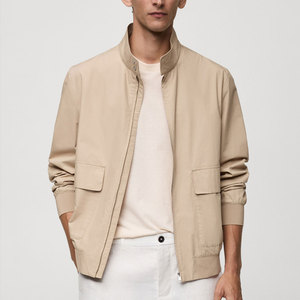 Vestes légères et confortables 100% coton pour hommes Meilleure conception Manches complètes pour l'hiver Tissu en toile de style High Street - Product Image 1