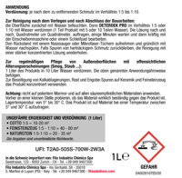 DETERDEK PRO Nettoyant liquide concentré multifonctionnel, décapant acide tamponné, anti-calcaire et anti-rouille, adapté aux métaux et à la terre cuite