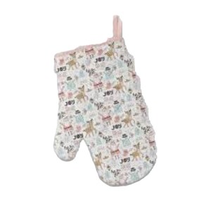 Fournisseur en gros Mitaines en coton avec design personnalisé Impressions Mitaines de four en toile pour mitaines de four recyclables plus résistantes à la chaleur - Product Image 2