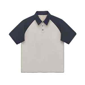 Alta calidad logotipo personalizado impreso hombres para Polos más tamaño al por mayor Casual Oem tela de punto sólido Casual camiseta - Product Image 3