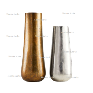 Vase à fleurs au design tendance, qualité supérieure, vase en laiton couleur or, taille et forme personnalisées, vase à fleurs à bas prix - Product Image 5