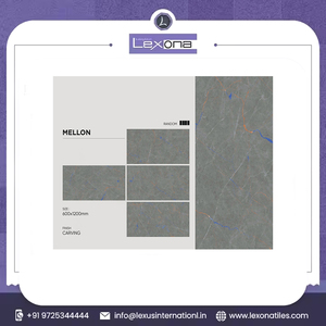 Carreau de porcelaine vitreux moderne 600*1200mm Carreau de céramique résistant aux hautes températures pour sol intérieur Sol uni microtexturé - Product Image 6