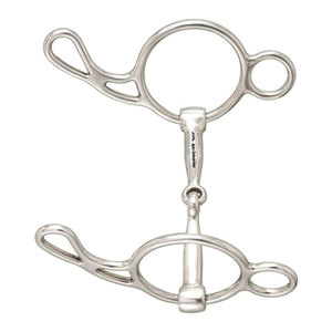 Mors de cheval en acier inoxydable de qualité supérieure pour usage équestre, modèle Silver Star miniature, personnalisable pour un contrôle, un confort et une précision améliorés - Product Image 2