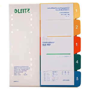 Bandeja Archivadora Extra Ancha de Polipropileno para DIN A4, 1-5 Ranuras, Multicolor, LEITZ - Product Image 3