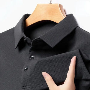 Nouveaux T-shirts d'été pour hommes en toile unie, personnalisés avec logo imprimé, haute qualité, collection 2026 - Product Image 4