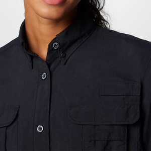 Camisas de manga corta con botones para mujer, camisa informal para mujer - Product Image 2