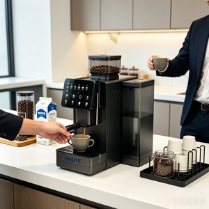 <span class=keywords><strong>Cafetera</strong></span> Espresso Comercial Totalmente Automática con Molinillo y Sistema de Leche <span class=keywords><strong>para</strong></span> Uso Profesional - Product Image 1