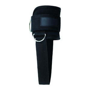 Leather Adjustable Hook Loop Closure Padded <b>Ankle</b> Strap for Gym Cable Machine Gluteus Leg Extensions Hip Abductors Workout Keep - Product Image 5