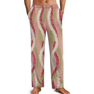 Popolare moda su misura dell'isola moda hawaiana Mokihana Lei stampa quotidiana pantaloni <span class=keywords><strong>pigiama</strong></span> <span class=keywords><strong>uomo</strong></span> stampa su richiesta comodo - Product Image 3