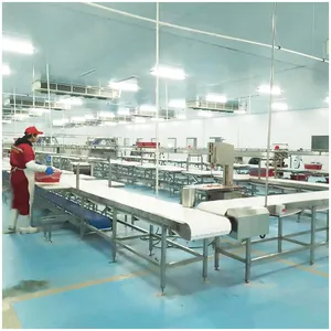 Customizable Factory Price Goat Sheep Cattle Pig Pork Beef Cow Fish Seafood Meat Belt <strong>Conveyor</strong> - Product Image 1