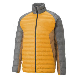 Chaqueta acolchada de invierno para hombre, chaqueta ligera a prueba de viento, chaqueta acolchada con cierre de cremallera empacable, chaqueta cortavientos con capucha - Product Image 1