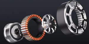 Actionneur à entraînement direct intelligent AK45-10, 80W, à aimant permanent sans balais, efficacité IE4, antidéflagrant, conception légère, forte puissance - Product Image 6