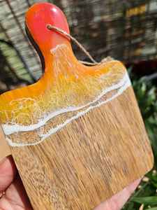 Tablas de Cortar de Madera de Resina Hechas a Mano con Madera de Acacia Maciza y Madera de Mango con Acabado Liso, Ideales para Verduras - Product Image 5