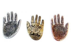 Porte-encens rond Arbre de Vie, brûleur à bâtonnets d'encens, récupérateur de cendres, métal argenté, aluminium, bâtonnets d'encens en aluminium - Product Image 3