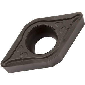 Inserto de Torneado Indexable con Recubrimiento CVD ISO DCMT 070202E-URT9325 D.2.8mm MT, Paquete de 10 para Corte de Metal - Product Image 1