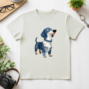 T-Shirt Unisex 100% Cotone 210GSM, Vestibilità Oversize Casual, Logo Stampato Frontalmente con Serigrafia/DTG/Schermo, Maglietta - Product Image 3