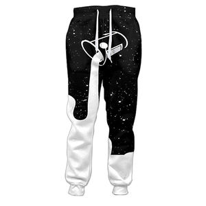 Pantalones Jogger Personalizados con Logotipo para Hombre, Pantalones Deportivos de Algodón Extra Grandes con Estampado de Camuflaje, Cintura Doble, Pierna Ancha, Estilo Casual - Product Image 1