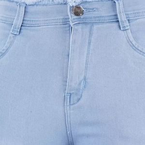 Nuevos Jeans de Moda KAMPFER para Mujer, 100% Denim, Transpirables, de Secado Rápido, Cintura Alta, Color y Logotipo Personalizables, Precio al por Mayor - Product Image 3