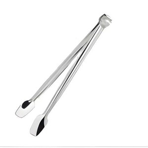 Pinzas decorativas de acero inoxidable para hielo con detalles artísticos, perfectas para bares de lujo, salones y entretenimiento en el hogar - Product Image 3