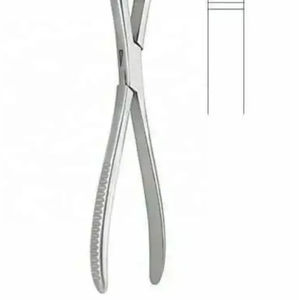 คีมจับกระดูกแบบแมนนวลทำจากสแตนเลส พร้อมระบบล็อคแบบเฟือง สำหรับการผ่าตัดกระดูกและยึดตรึงกระดูก - Product Image 6