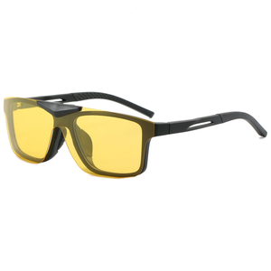Lunettes <span class=keywords><strong>de</strong></span> soleil polarisées tendance à monture rabattable |   8565 TR90 Lunettes <span class=keywords><strong>de</strong></span> vue unisexes pour adultes UV400 anti-reflets pour les utilisateurs <span class=keywords><strong>de</strong></span> lunettes <span class=keywords><strong>de</strong></span> myopie - Product Image 3