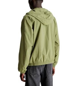 Chaqueta Cortavientos con Capucha para Hombre al por Mayor, Impermeable de Alta Calidad, 100% Poliéster, Talla Grande, Transpirable, con Forro de Piel, Cortavientos - Product Image 2