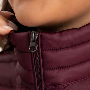 Chaqueta acolchada para mujer, venta al por mayor, precio barato, servicio Oem, chaqueta acolchada transpirable de diseño personalizado para mujer - Product Image 3