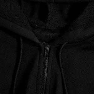 Ropa de Otoño Invierno 2026 para Mujer, Sudadera Corta Suave con Capucha, Manga Larga, Informal, de Algodón - Product Image 5