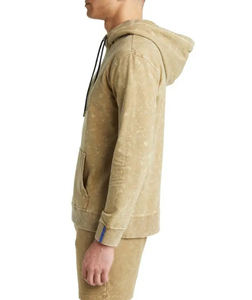 เสื้อฮู้ดผ้าฟลีซผ้าฝ้าย100% มีฮู้ดฟอกสีแนววินเทจสินค้าผลิตตามสั่ง2025 - Product Image 4