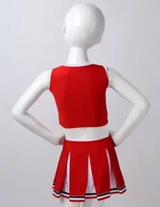 Uniformes de cheerleading pour filles, personnalisés, couleur élastique, logo imprimé, haute performance, dernier design, qualité supérieure - Product Image 6