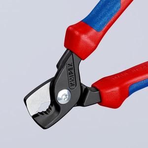 Cisailles à câbles Knipex StepCut, poignées multi-composants, ciseaux et cisailles de haute qualité - Product Image 3