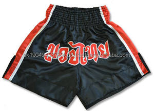 Short de Boxe en Satin Lourd Personnalisé XL Unisexe MMA Board Gym Shorts Taille Élastique Avant Sublimation Fight Wear pour Adultes Muay Thai - Product Image 4