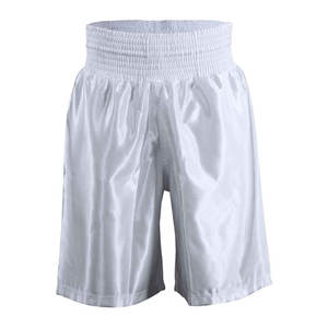 Fournisseur direct d'usine Short de boxe confortable et respirant Short de boxe quantité minimale de commande bas en polyester - Product Image 2