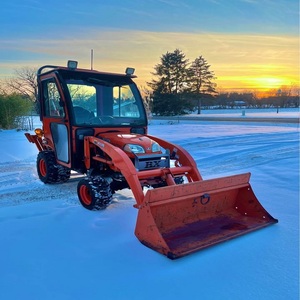 รถตักล้อยาง KUBOTA BX25D 4WD มือสอง สภาพดีเยี่ยม พร้อมหัวตักหน้า/หลัง รับน้ำหนักได้ 200 ตัน ราคาถูกมาก - Product Image 1