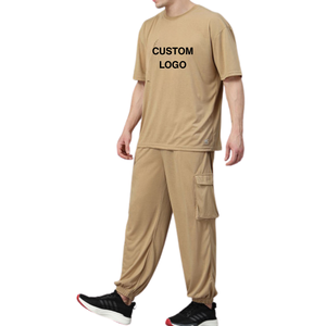 Ensembles d'hiver en velours côtelé pour hommes en coton de qualité supérieure taille moyenne deux pièces doux respirant tenue décontractée élégante vente en gros - Product Image 4