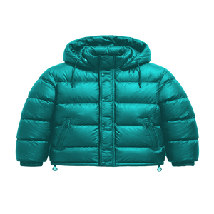 เสื้อแจ็คเก็ตพัฟเฟอร์ผู้ชายสีดำแบบลำลองสำหรับฤดูหนาว มีฮู้ดด้านหน้า รับผลิตตามแบบ OEM ODM ไซส์ XS ถึง 6XL กันน้ำ กันลม - Product Image 1