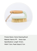 Brosses à récurer multifonctionnelles pour salle de bain, sol, douche, évier de cuisine, brosse à linge