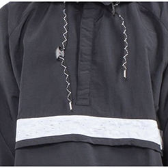 แจ็กเก็ตกันลมผ้าแคนวาสสำหรับผู้ชาย, แจ็กเก็ตกันฝนดีไซน์ใหม่พร้อมคอตั้งสำหรับฤดูหนาวและฤดูใบไม้ผลิ - Product Image 4