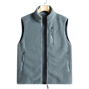 Cotton-Padded Men's <b>Vest</b> Men Zipper Waistcoats Plus Size 6XL Men Women Fleece Jacket Sleeveless <b>Vest</b> Fashion Casual Coats Male - Product Image 5