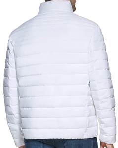 Chaqueta de lona ligera para hombre, extragrande, para exteriores, con capucha, impermeable, a prueba de viento, con logotipo personalizado frontal, a la moda, al por mayor - Product Image 3