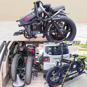 จักรยานไฟฟ้าพับได้ WallkeS H9 AWD 3200W แบตเตอรี่ 60/82Ah ขายดี - Product Image 2